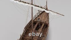 Trade Boat Kyrenia Greek Ancient 148 13.7'' 350mm Wood Model Ship Kit Shicheng
