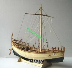 Trade Boat Kyrenia Greek Ancient 148 13.7'' 350mm Wood Model Ship Kit Shicheng