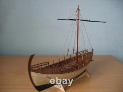 Trade Boat Kyrenia Greek Ancient 148 13.7'' 350mm Wood Model Ship Kit Shicheng