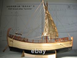 Trade Boat Kyrenia Greek Ancient 148 13.7'' 350mm Wood Model Ship Kit Shicheng