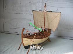 Trade Boat Kyrenia Greek Ancient 148 13.7'' 350mm Wood Model Ship Kit Shicheng