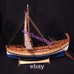 Trade Boat Kyrenia Greek Ancient 148 13.7'' 350mm Wood Model Ship Kit Shicheng