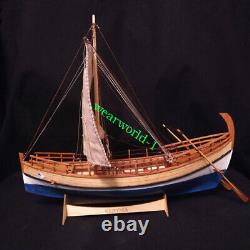 Trade Boat Kyrenia Greek Ancient 148 13.7'' 350mm Wood Model Ship Kit Shicheng