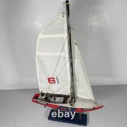 Transiciel Racing Boat Yacht Sens 6 Wooden Model 22 Height