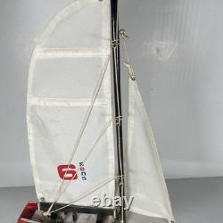 Transiciel Racing Boat Yacht Sens 6 Wooden Model 22 Height