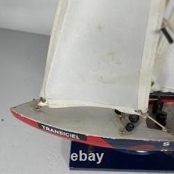 Transiciel Racing Boat Yacht Sens 6 Wooden Model 22 Height