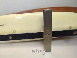 Triple Cockpit Model Wooden Boat AS183