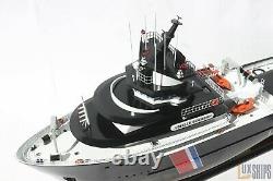 Tug Boat Abeille Bourbon Model Ship With Lights