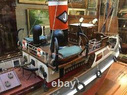 Tug Boat model built by a model engineer