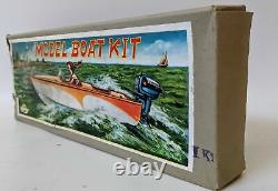 ULTRA RARE Vintage 1950's (Japan) ITO Unassembled Wooden Model Boat Kit, NEW