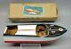 Ultra Rare Vintage Msk Japan Wood Model Speed Boat Toy & Box Mint No Reserve