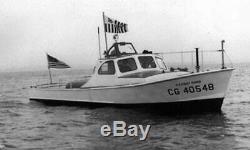 USCG 40 foot utility ship boat 1/12 scale RC model wood kit