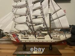 USCG Barque Eagle Coast Guard Model Replica Ship 28 X19 1/2