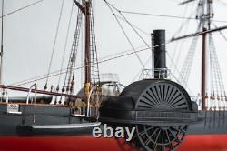 USCG Harriet Lane Steam Paddle Cutter & Gunboat 1857 196 Scale