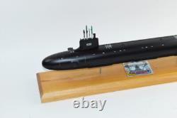 USS Arkansas (SSN-800), 20-inch Mahogany Model, Block IV