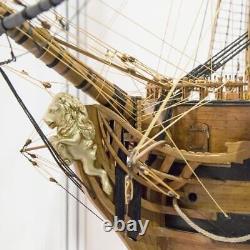 USS Bonhomme Richard Scale 148 1468mm 58 Museum level Wooden Model Ship Kit