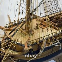 USS Bonhomme Richard Scale 148 1468mm 58 Museum level Wooden Model Ship Kit