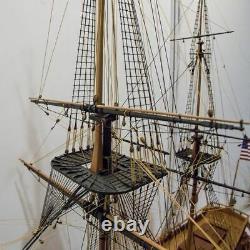 USS Bonhomme Richard Scale 148 58 Pear+Boxwood TOP Version Wood Model ship kit