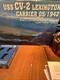 Uss Cv-2 Lexington Carrier Model Boat