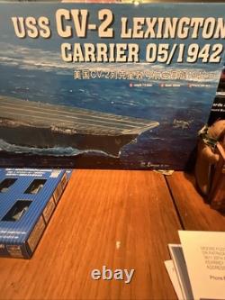 USS CV-2 Lexington Carrier Model Boat