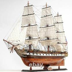 USS Constellation Frigate Tall Ship 38 Wood Model Sailboat Assembled