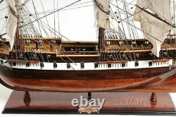 USS Constellation Frigate Tall Ship 38 Wood Model Sailboat Assembled