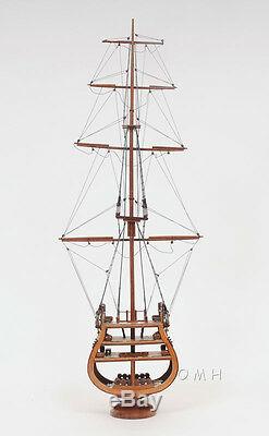 USS Constitution Cross Section Tall Ship 34 Built Wood Model Boat Assembled