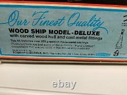 USS Constitution Old Ironsides Ship Wood Model Kit large 28 long NEW
