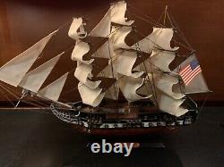 USS Constitution Old Ironsides Wooden KIT by Scientific Model #300 from 1976