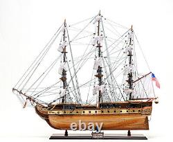 USS Constitution Old Ironsides Wooden Tall Ship Model 38 Sailboat Boat Model