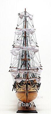 USS Constitution Old Ironsides Wooden Tall Ship Model 38 Sailboat Boat Model