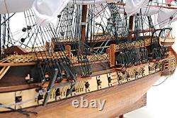 USS Constitution Old Ironsides Wooden Tall Ship Model 38 Sailboat Boat Model