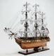 Uss Constitution Old Ironsides Wooden Tall Ship Model 38 Sailboat Built Boat