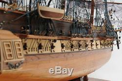 USS Constitution Old Ironsides Wooden Tall Ship Model 38 Sailboat Built Boat