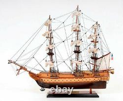 USS Constitution Wooden Tall Ship Model 22 Old Ironsides Fully Assembled Boat