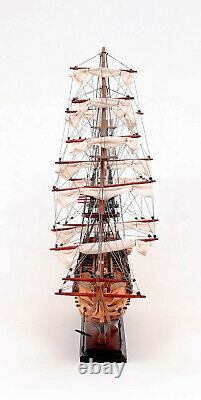 USS Constitution Wooden Tall Ship Model 22 Old Ironsides Fully Assembled Boat