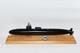 Uss Dallas Ssn-700 Black Hull With Dry Dock Flt I Submarine Model