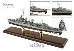 USS FLETCHER CLASS DESTROYER WWII Batleship Wood Model Boat Assembled