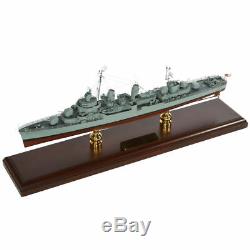 USS FLETCHER CLASS DESTROYER WWII Batleship Wood Model Boat Assembled