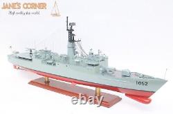 USS KNOX FF 1052 ship 100cm (39.4) Wooden model boat High quality