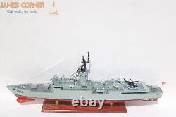 USS KNOX FF 1052 ship 100cm (39.4) Wooden model boat High quality