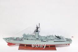 USS KNOX FF 1052 ship 100cm (39.4) Wooden model boat High quality