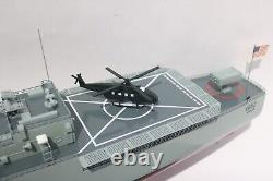 USS KNOX FF 1052 ship 100cm (39.4) Wooden model boat High quality