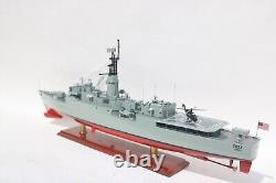 USS KNOX FF 1052 ship 100cm (39.4) Wooden model boat High quality