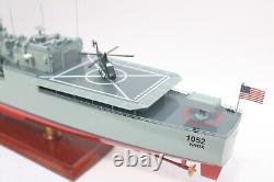 USS KNOX FF 1052 ship 100cm (39.4) Wooden model boat High quality