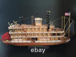 USS MISSISSIPPI 1870 1100 540mm 21 Steamboat Wood Model Kit