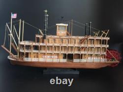 USS MISSISSIPPI 1870 1100 540mm 21 Steamboat Wood Model Kit