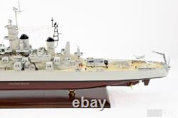 USS MISSOURI BB-63 Model Ship, Battleship, 40 Long, Wood / Metal Prebuilt