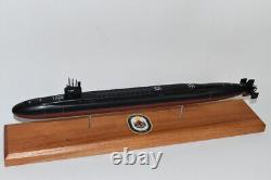 USS Nebraska Big Red SSBN-739 Submarine, Navy, Scale Model, Mahogany, 20 inch, Ohio
