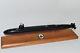 Uss Nebraska Big Red Ssbn-739 Submarine, Navy, Scale Model, Mahogany, 20 Inch, Ohio
